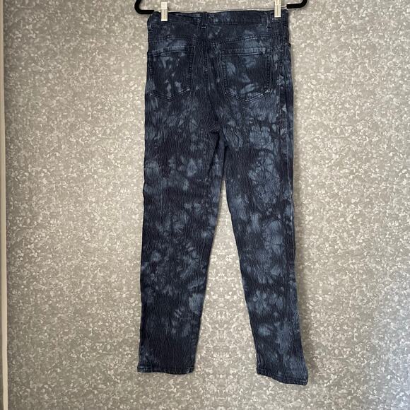 Gloria Vanderbilt Straight Leg Tie-Dye Amanda Jeans - Size 8 Short - Mid Rise - Picture 7 of 7